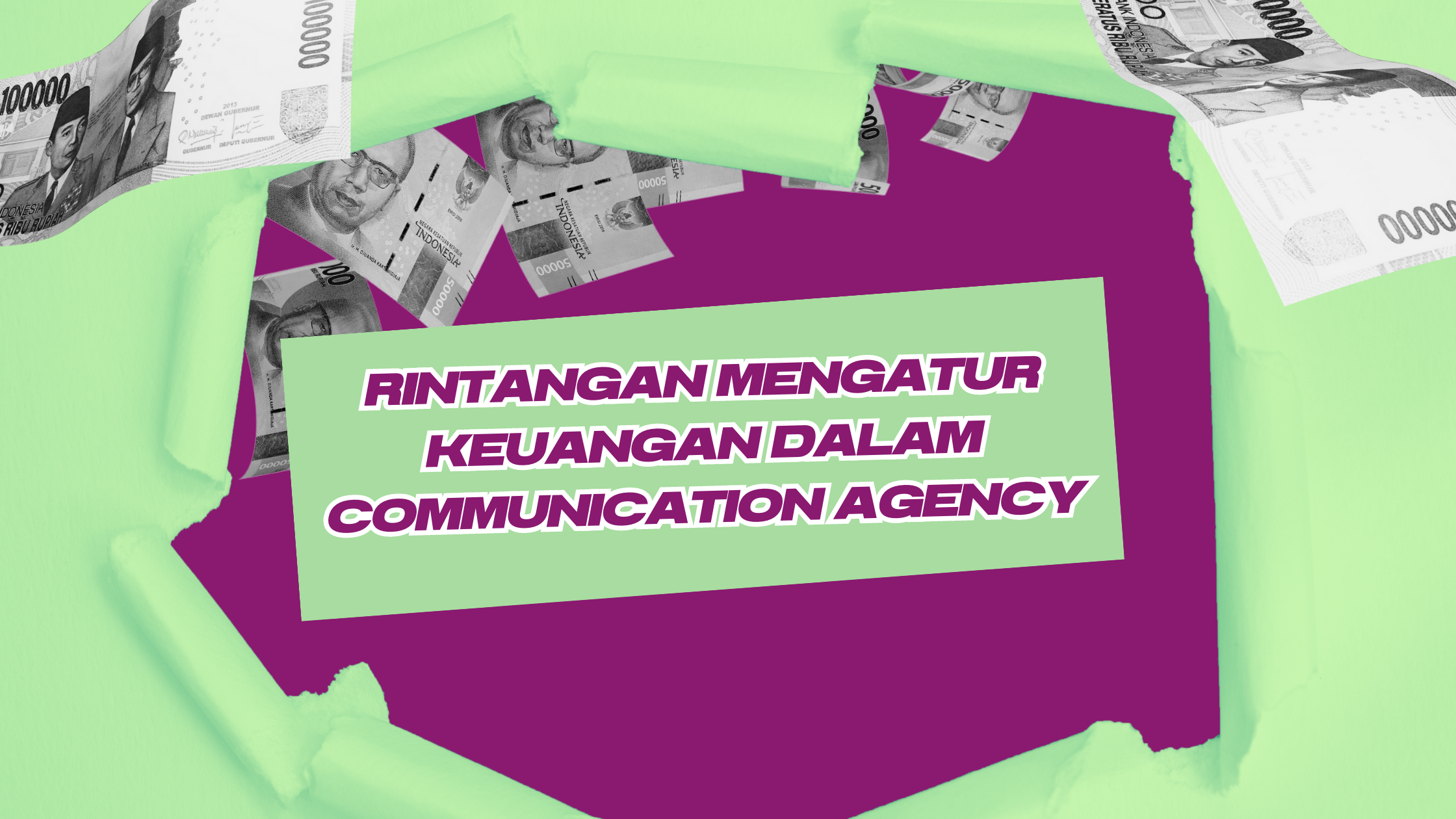 Challenges in Managing Finances at a Communication Agency